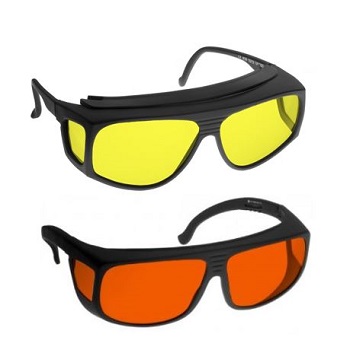 Forensic light source goggles